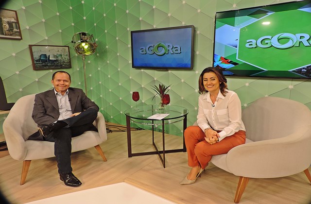 Prefeito Edson Mendes participa do programa Agora da TV EM TEMPO e fala sobre o XXIV FESPOB