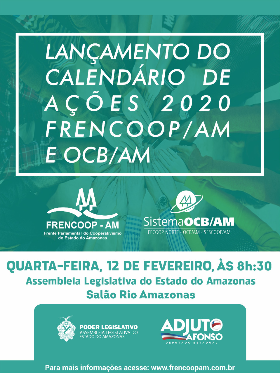 Barcelos participa do Lançamento do calendário de ações 2020 Frencoop AM e OCB AM