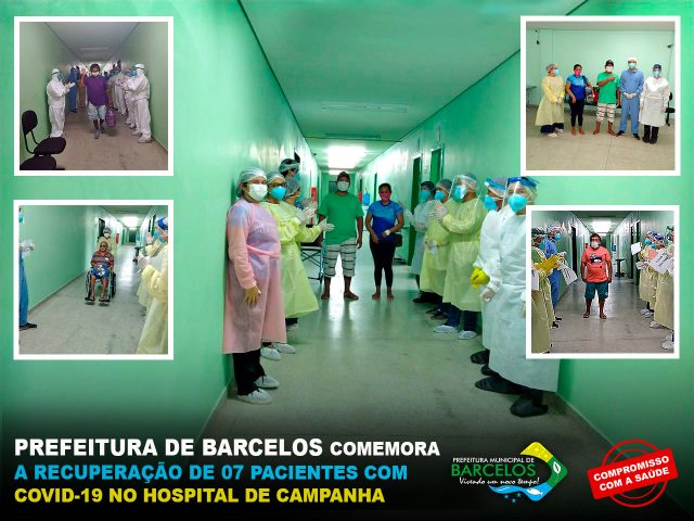 Hospital de Campanha de Barcelos comemora alta de pacientes recuperados